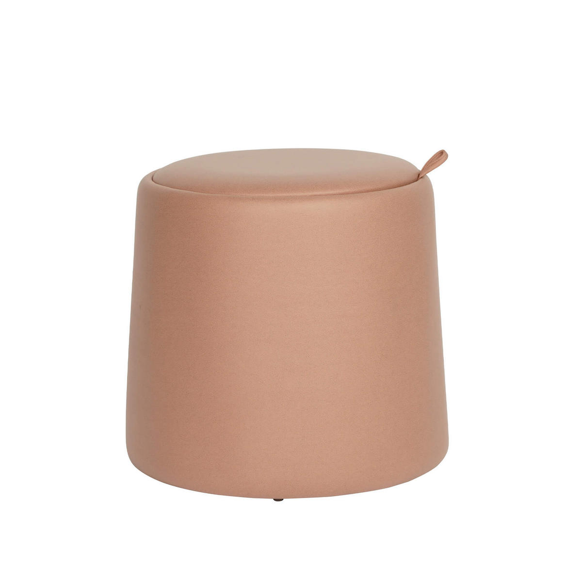 POUF Lisianthus mit Stauraum 45/45/42 cm - Rosa, Holz (45/42/45cm) - Mobili Rebecca