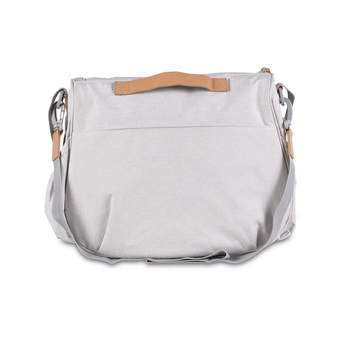 WICKELTASCHE Naomi beige Wickelunterlage, Schultergurt, Seitentaschen und Reißverschluss - Beige, Textil (10/32/40cm) - Cangaroo