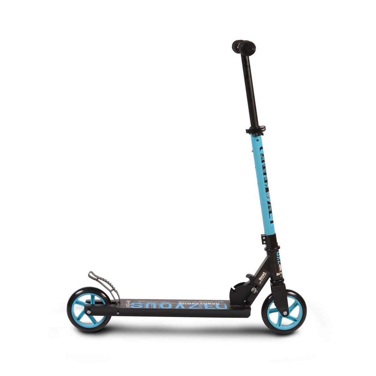 KINDERROLLER Rendevous blau Höhe einstellbar, klappbar, PU-Räder, ABEC-7 - Blau, Metall (90/31.5/74cm)