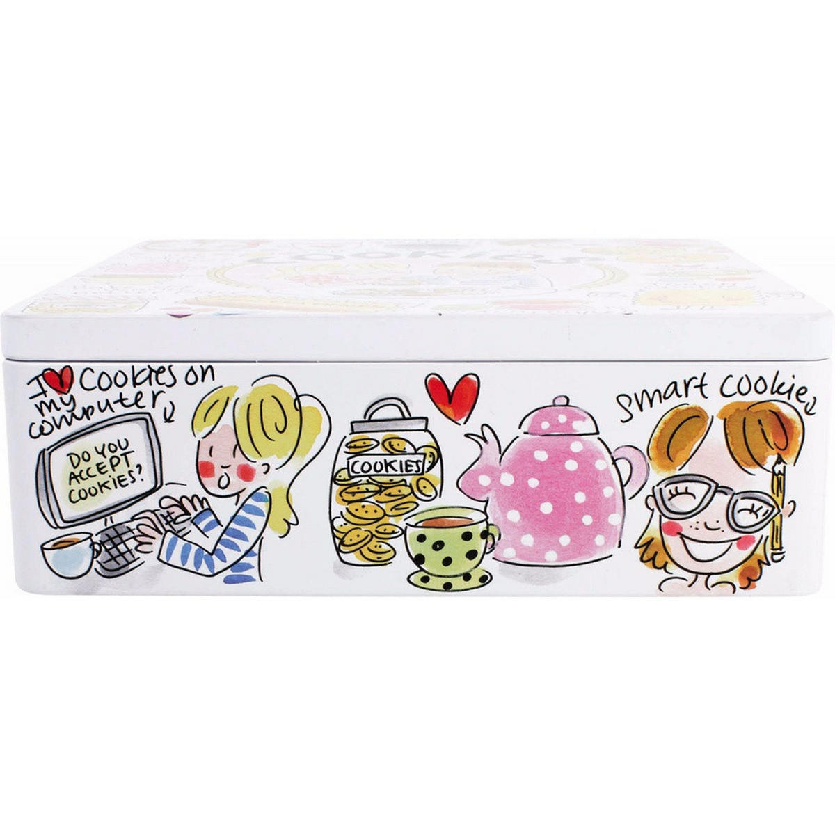 DOSE Cookies in Bunt - 21,7 x 7,5cm - Multicolor, Metall (21.7/7.5/21.7cm) - Blond Amsterdam