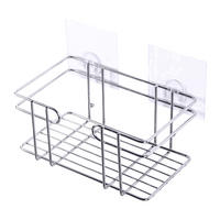 DUSCHABLAGE 22,8 x 14 x 10,5 Transparent - Transparent, Metall (22.8/14/10.5cm) - Sanilo