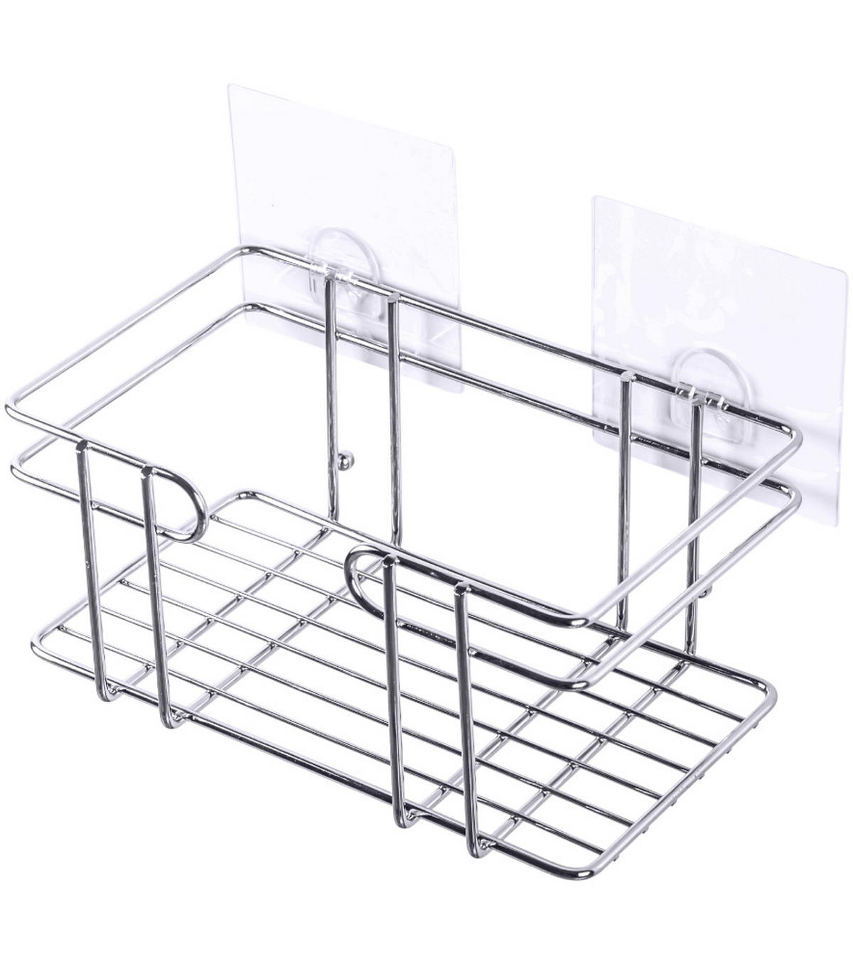 DUSCHABLAGE 22,8 x 14 x 10,5 Transparent - Transparent, Metall (22.8/14/10.5cm) - Sanilo