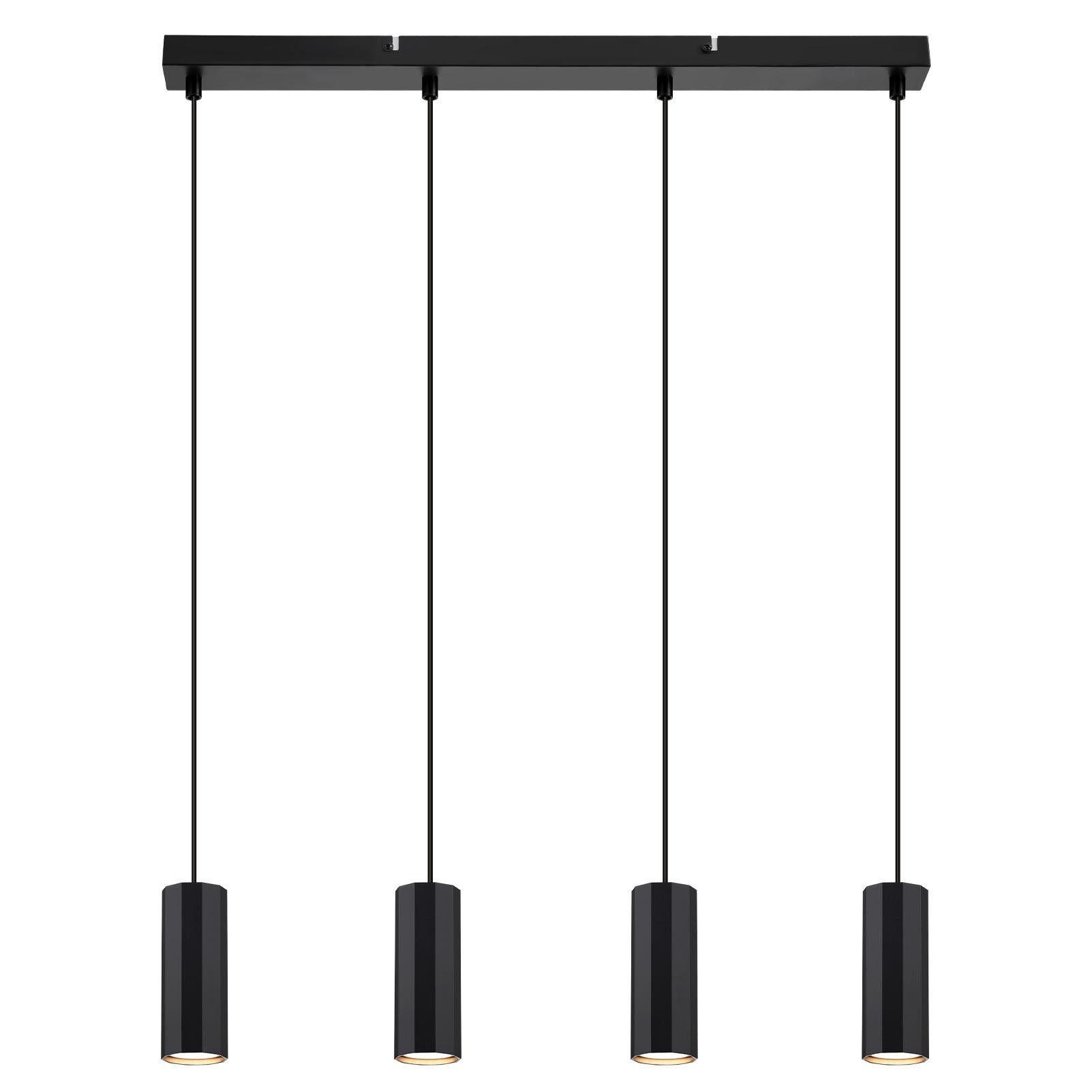 PENDELLEUCHTE Nora 60/5/10 cm - Schwarz, Metall (60/5/10cm) - ZMH