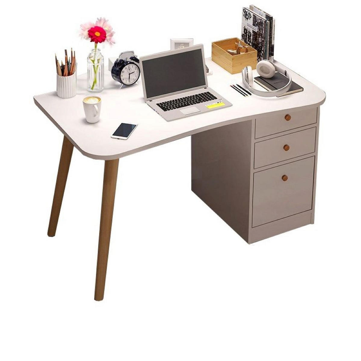 COMPUTERTISCH, weiß 100/50/73 cm - Weiß, Holzwerkstoff (50/100/73cm)