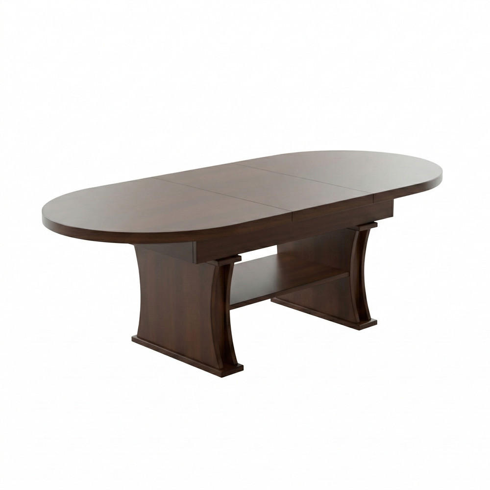 designimpex Couchtisch Walnuss 130x60x80 cm