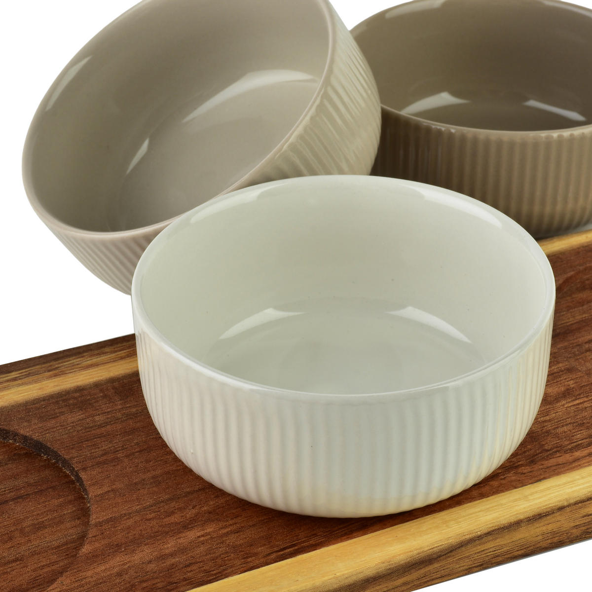 SERVÍROVACIE misky Modern Kitchen Béžové 32/11/6 cm Porcelánové - béžová, keramika (11/6/32cm) - Mondex