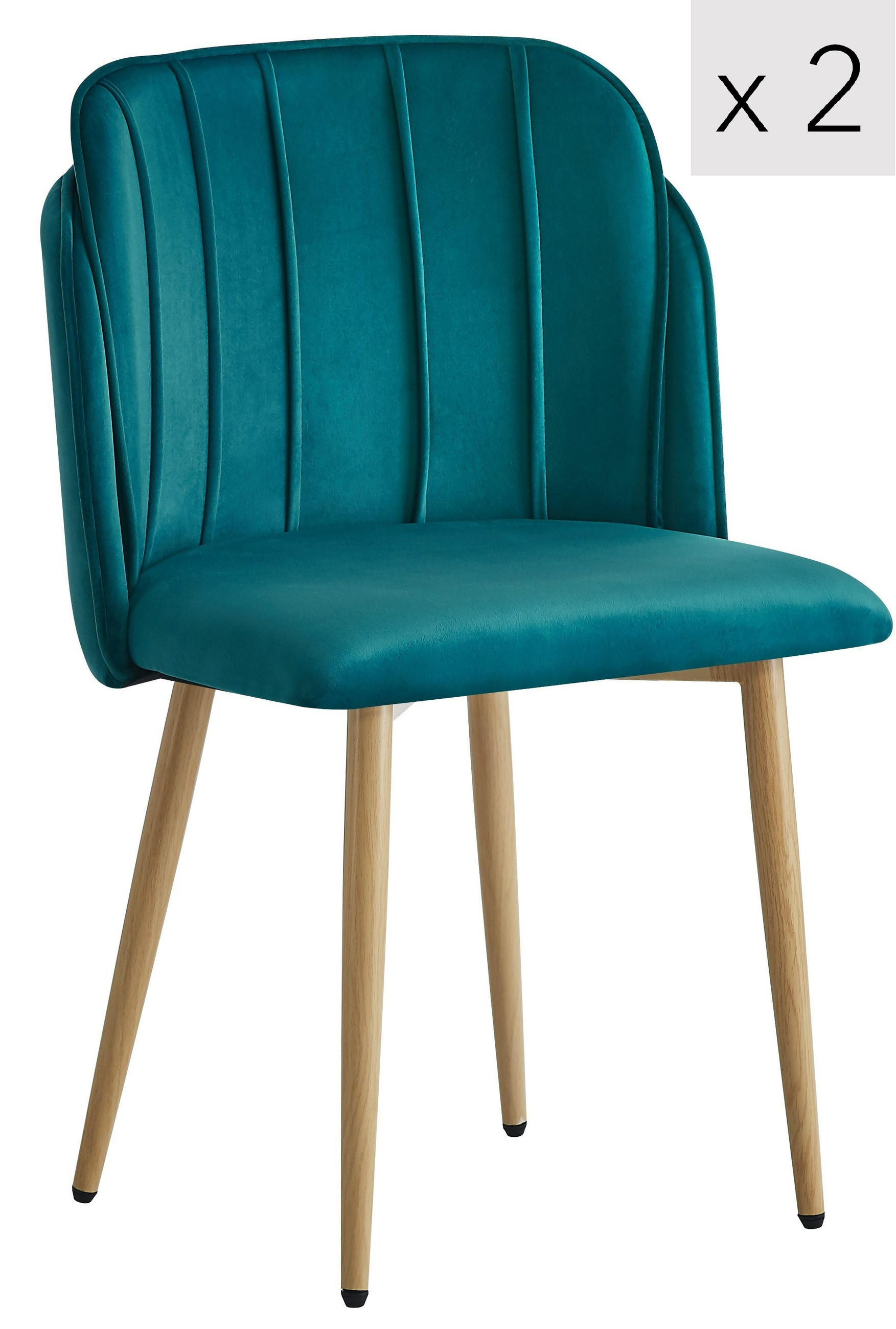 Nordlys Stuhl Blau 51x85x53 cm