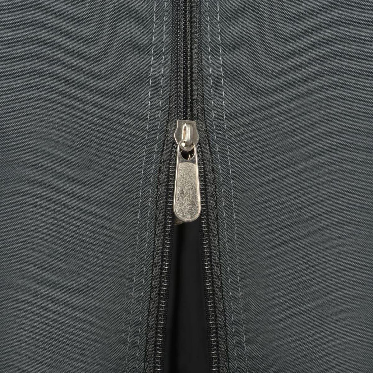 GARTENPAVILLON mit Vorhang, 4/3/2,6 m, aus Aluminium, Schwarz - Schwarz, Kunststoff (300/260/400cm) - vidaXL