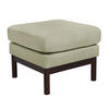 HOCKER HOLLY Weiß/Braun - Weiß, Textil (56/44/56cm) - SVITA