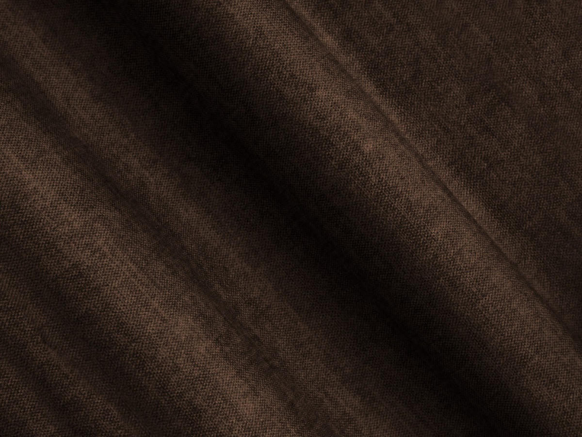 MODULARES-SOFA Campi aus Samt Schokolade 4 Sitzplätze - Dunkelbraun, Textil (90/70/255cm) - Cosmopolitan Design