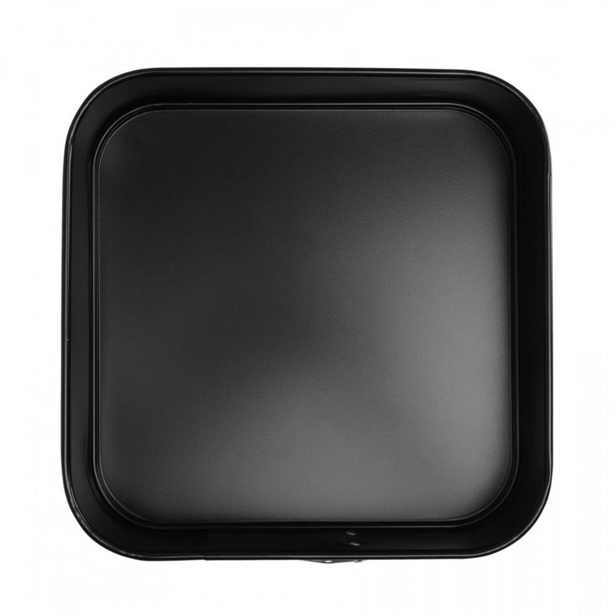 BACKFORM Schwarz 24/24/6.8 cm KH1539 - Schwarz, Metall (24/6.8/24cm) - Kinghoff 