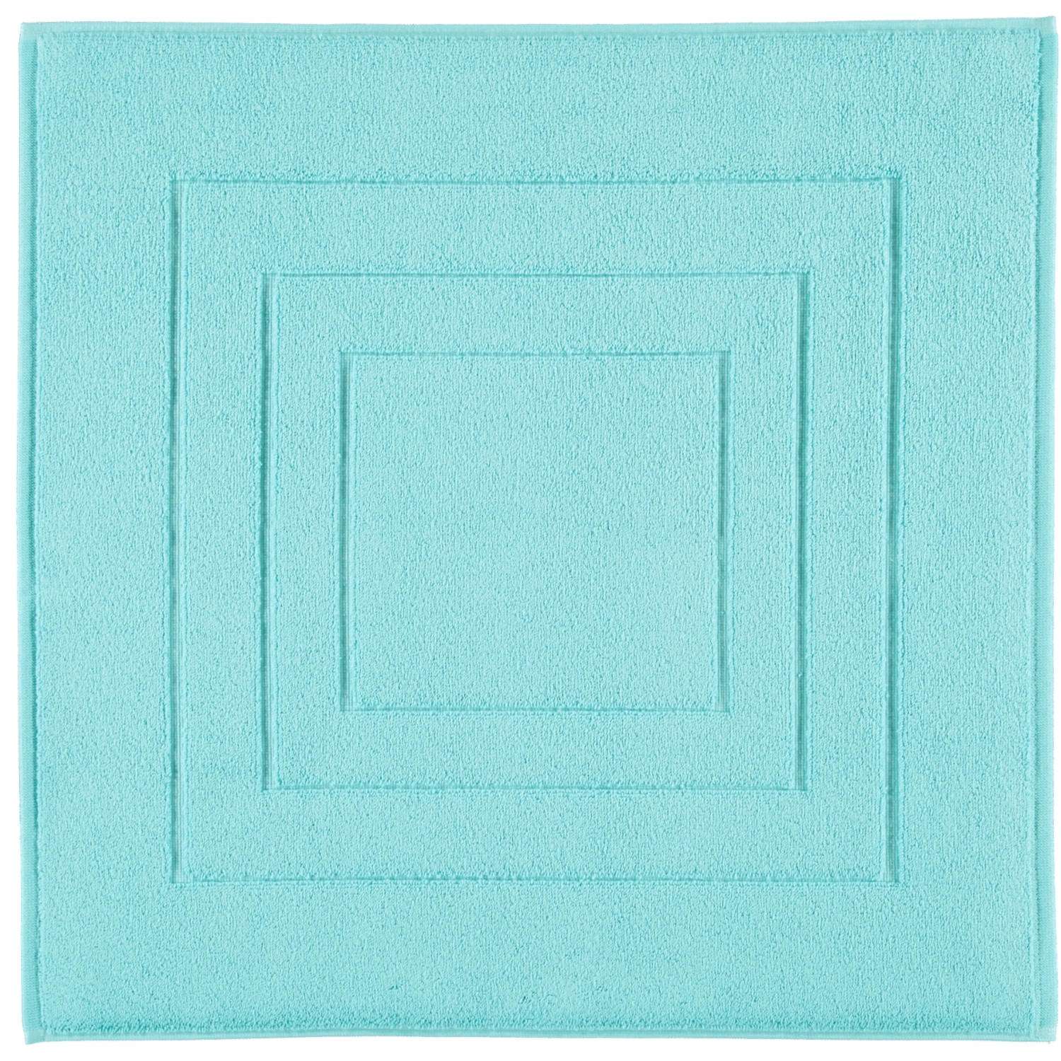 BADEMATTEN FEELING LIGHT AZURE - 5340 - Blau, Textil (60/60cm) - Vossen