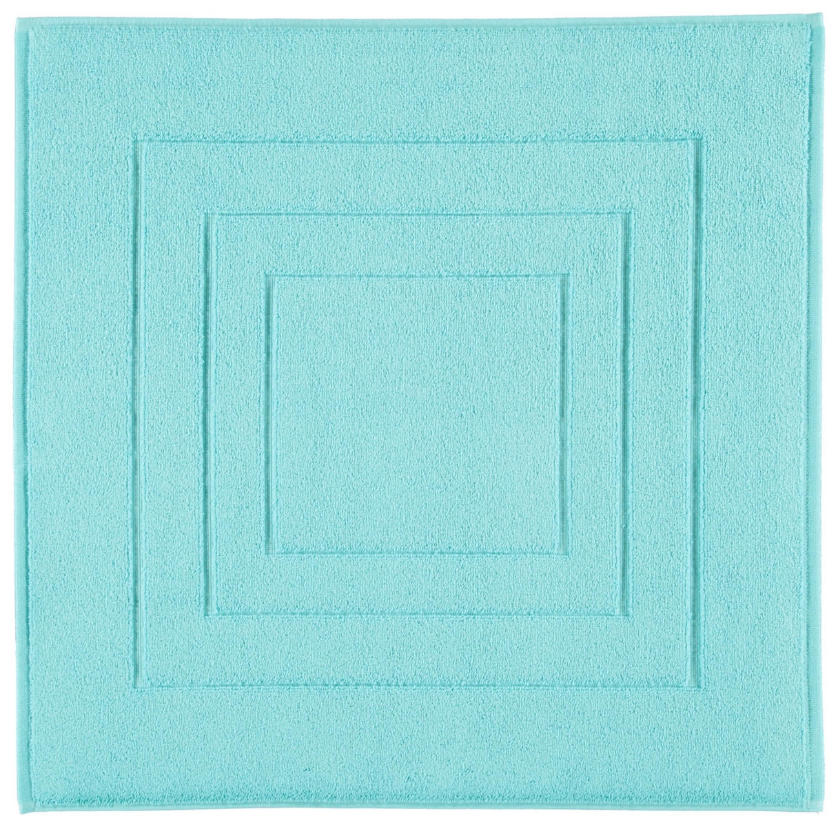 BADEMATTEN FEELING LIGHT AZURE - 5340 - Blau, Textil (60/60cm) - Vossen