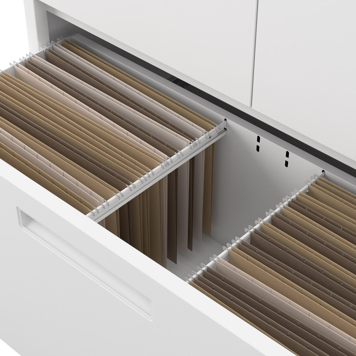 METALLSCHRANK Megan - Weiß, Metall (90/195/40cm)