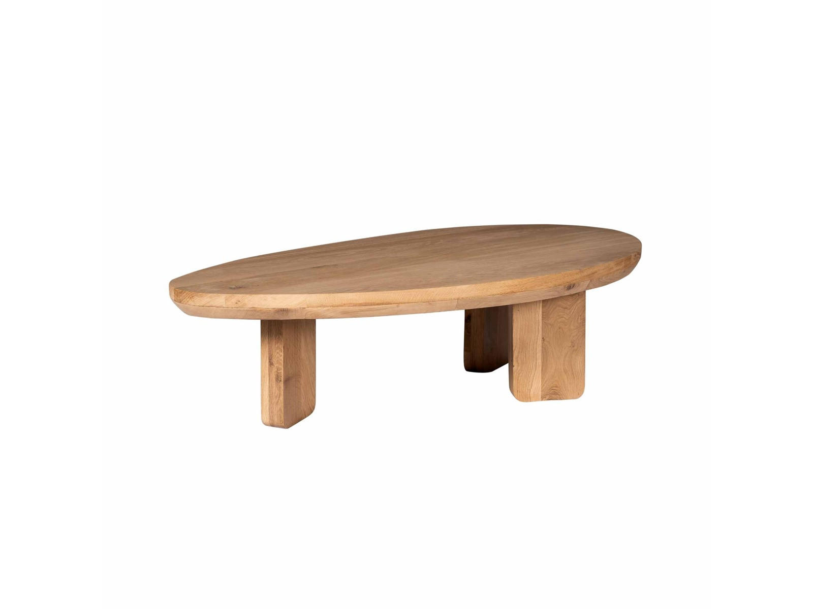COUCHTISCH Zillah Eiche Natur Natur - Naturfarben, Holz (70/130/35cm)