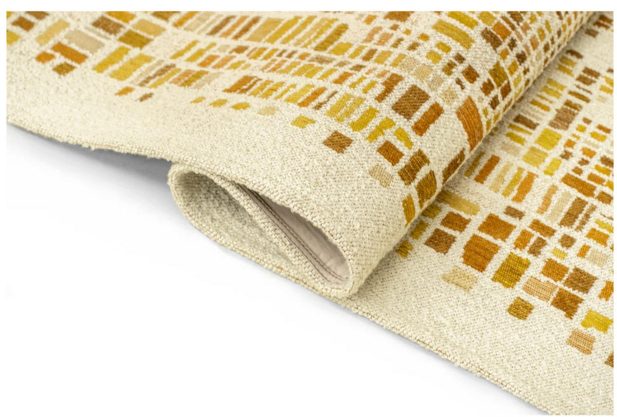 TEPPICH modern Flachgewebe BOXY Gelb 240 x 340 cm - Gelb, Textil (240/340cm) - Novatrend