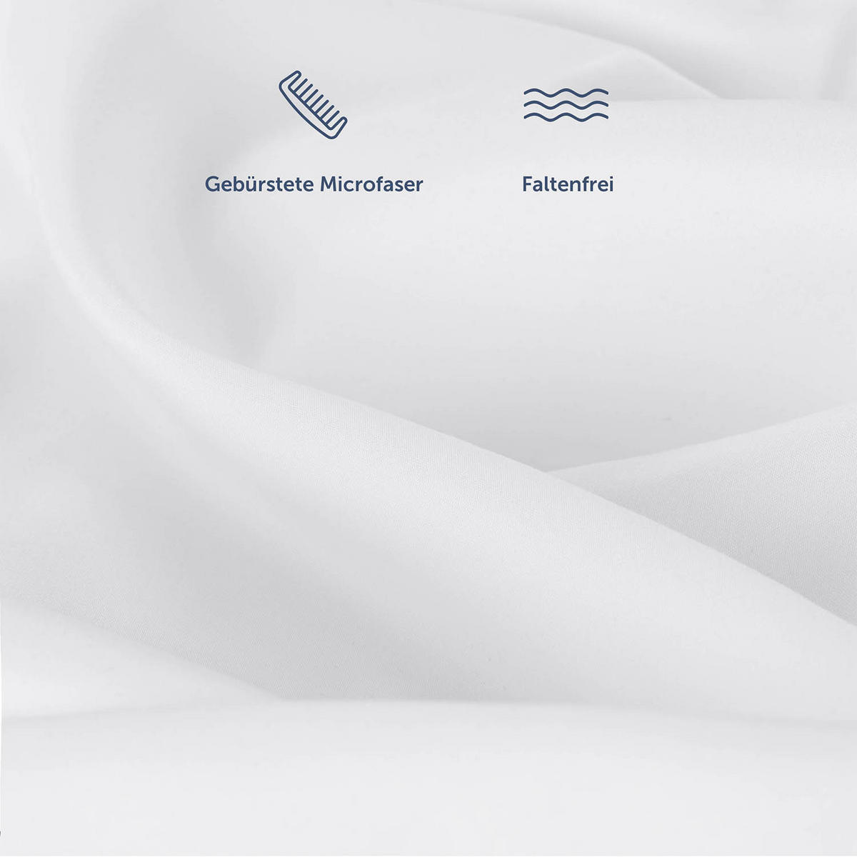 SPANNBETTLAKEN 2er-Set 140/200/30 cm Weiß - Weiß, Textil (140/200cm) - Blumtal