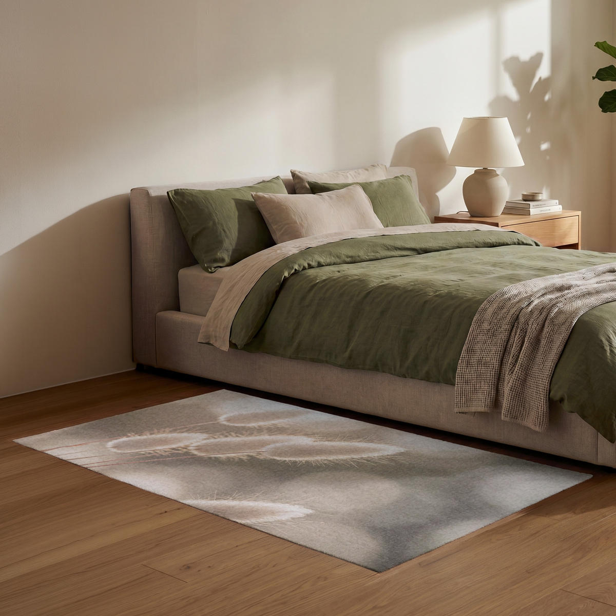 KOBERCE - Chvostoskok - Biely - Slnečné svetlo - 150x90 cm - béžová, textil/plast (150/0.4cm) - OnlyWow