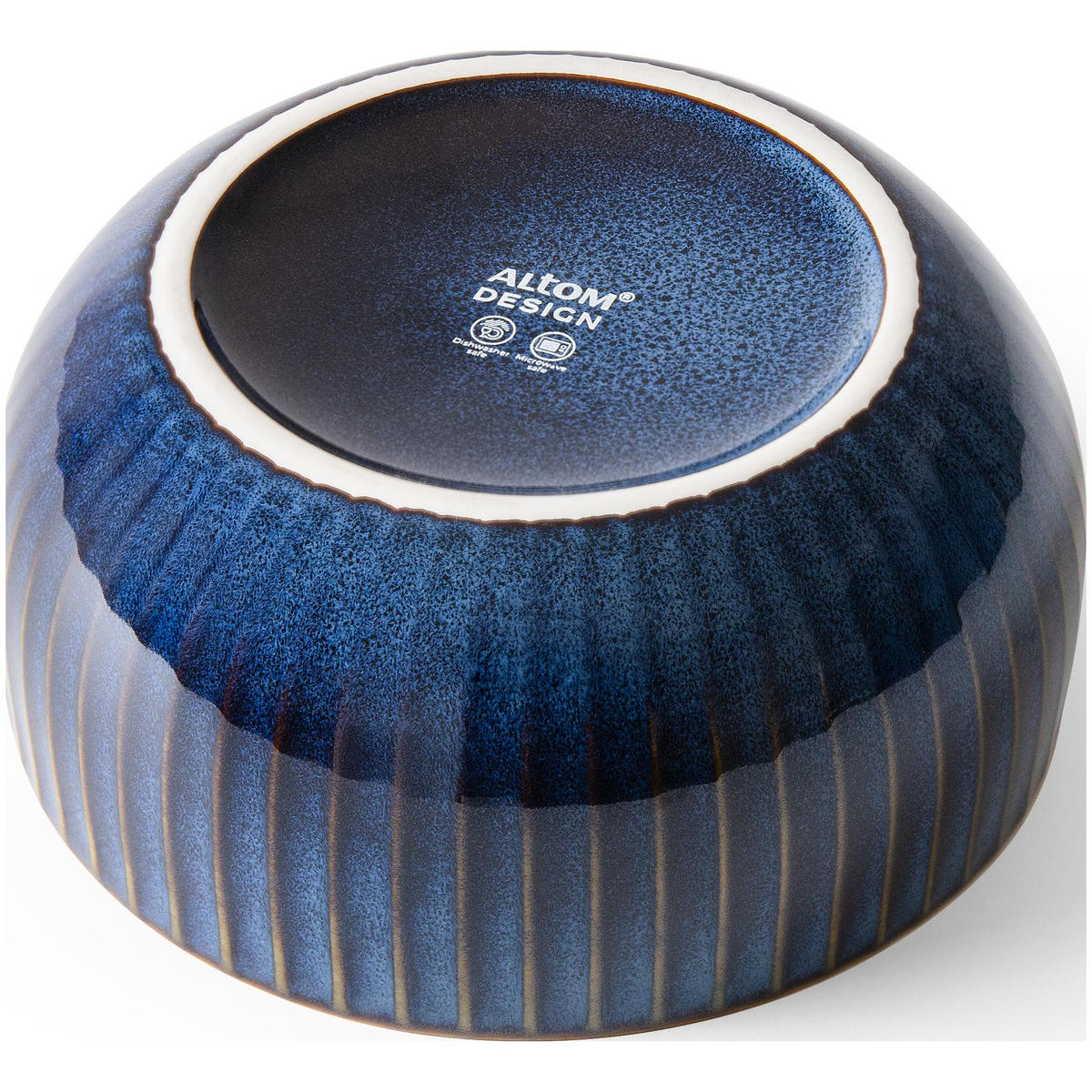 FRÜHSTÜCKS-SET AD STRIPES 6 PERSONEN, 18-tlg - Dunkelblau, Keramik (15/9/15cm) - KONSIMO®