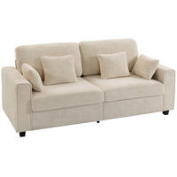 2-SITZER Sofa Beige 211.5/85.0/90.0 cm - Beige, Textil (85/90/211.5cm)