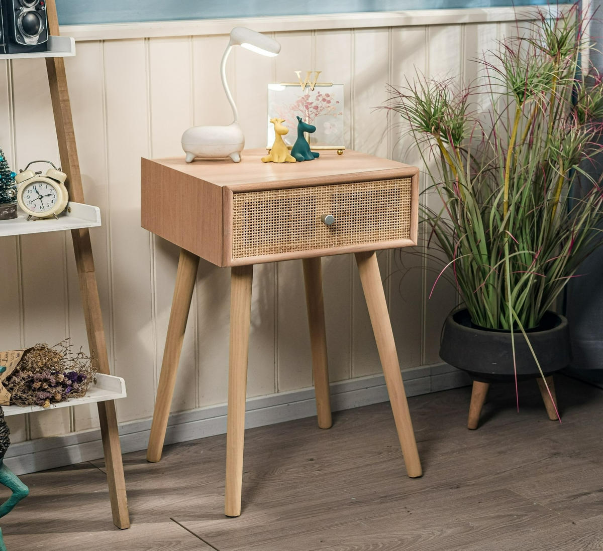 NACHTTISCH Rechteckig Braun 40 x 36 x 64 cm - Braun, Holz (40/64/36cm) - Nordlys