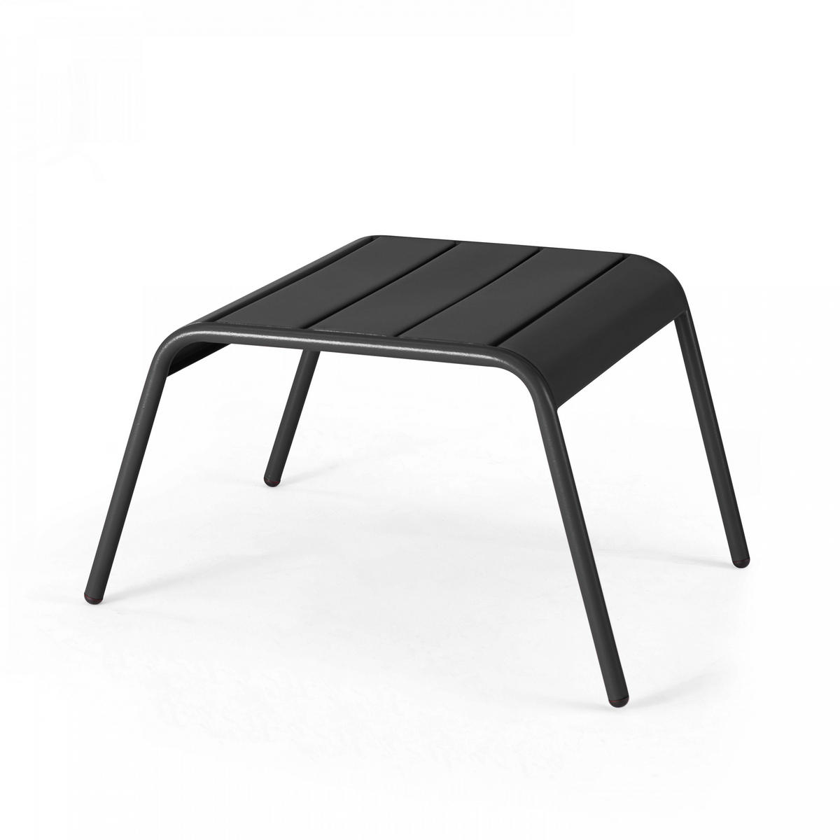 GARTENHOCKER, Grau - Grau, Metall (44/30/40cm) - Oviala