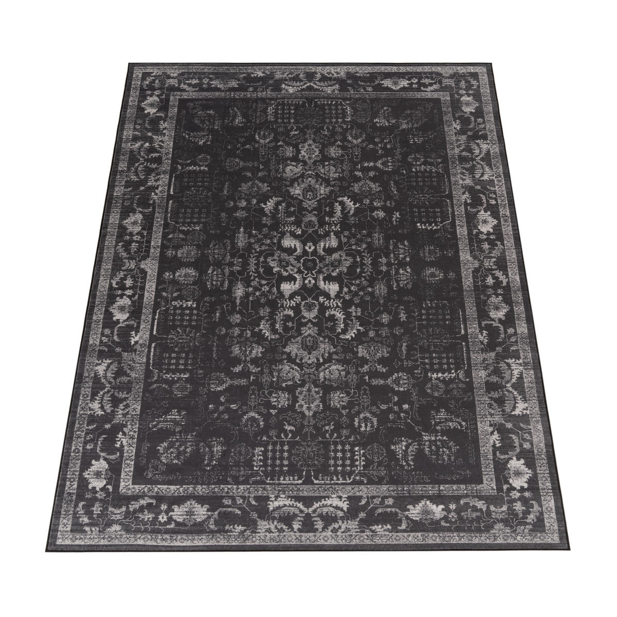 KURZFLORTEPPICH 80/300 cm Semer 427 - Anthrazit, Textil (80/300cm) - Paco Home