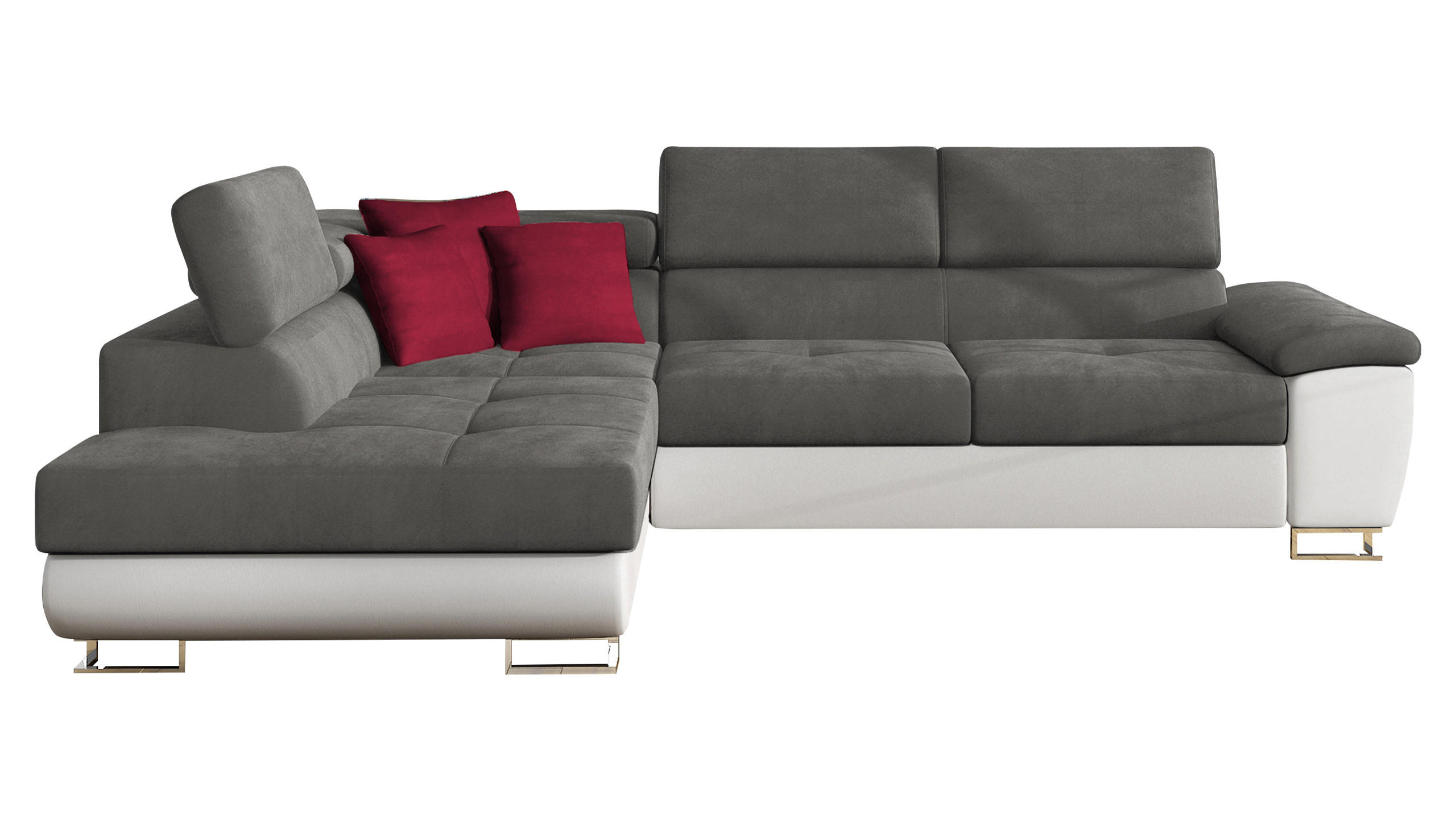 ECKSOFA Cotere, Seite: Links - Multicolor, Holz/Textil (270/202cm) - MIRJAN24