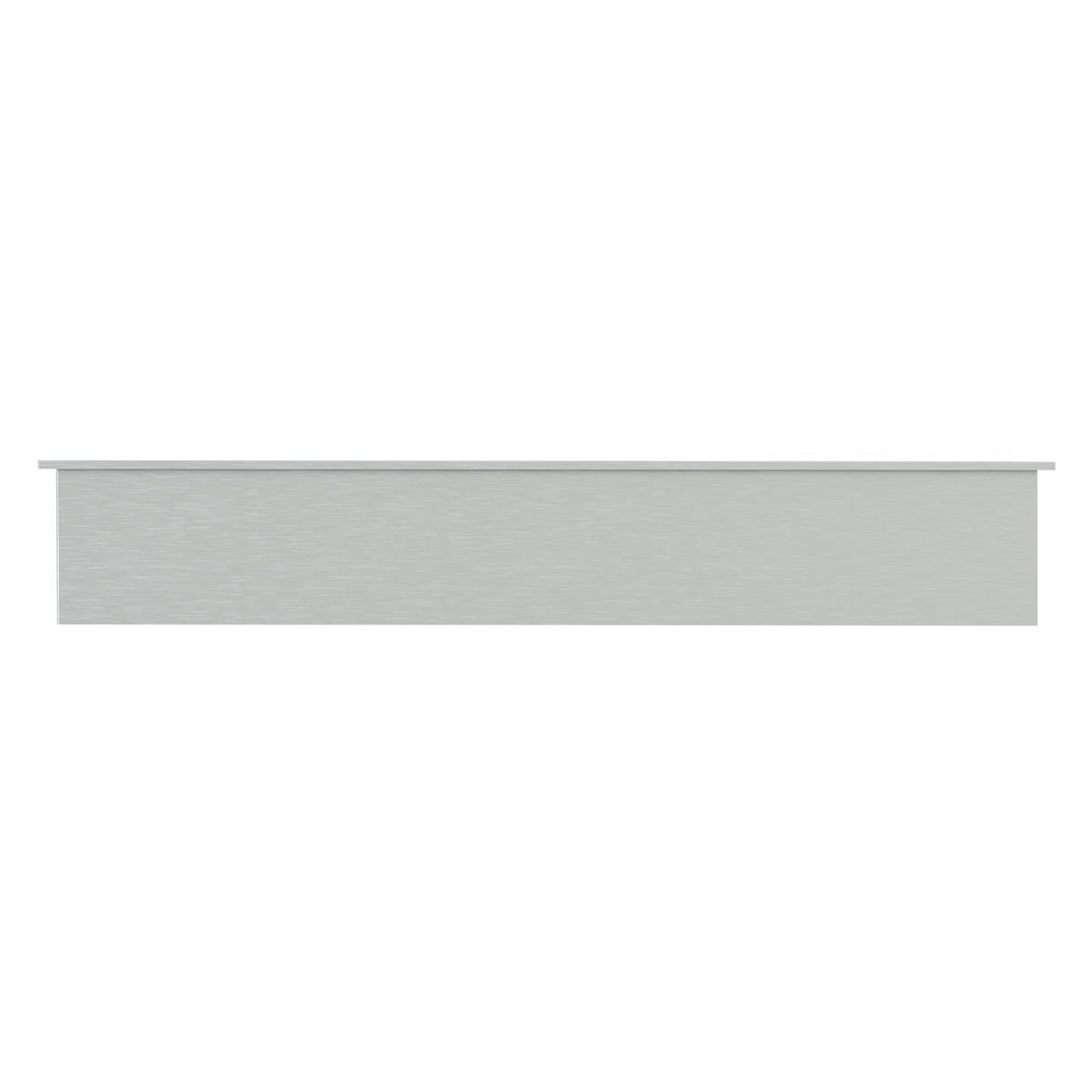 DUSCHNISCHE Silber 30/60 cm - Silberfarben, Metall (62/10/63cm) - LuxeBath