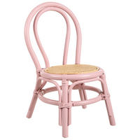 KINDERSESSEL Pastellrosa Kalivia - Pink, Naturmaterialen (32/58/34cm) - Beliani