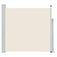 AUSZIEHBARE Seitenmarkise 140x500 cm Creme - Creme, Textil (500/140/500cm) - furnicato