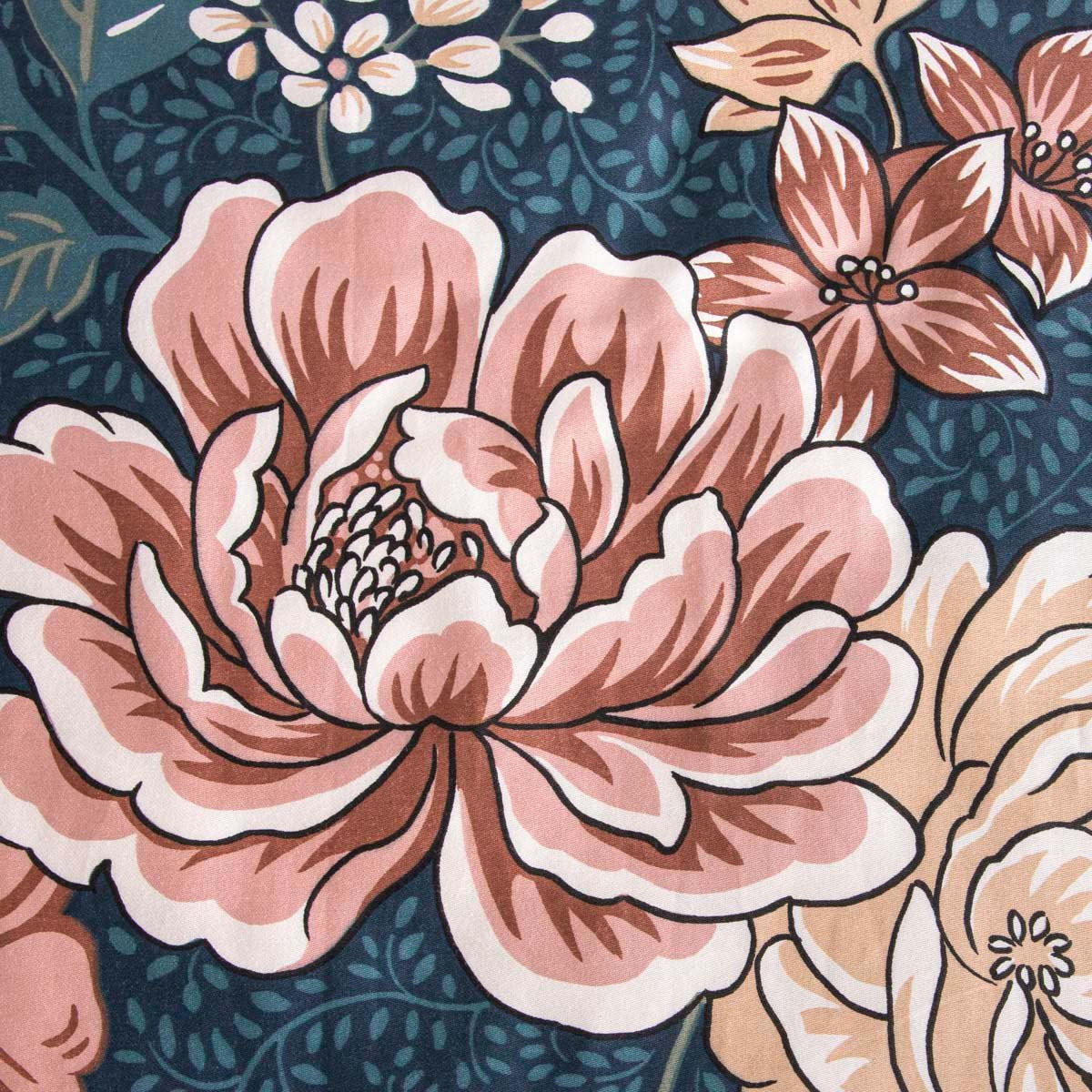 BETTWÄSCHE Meeri 220/200 cm - Dunkelblau, Textil (220/200cm) - Homla