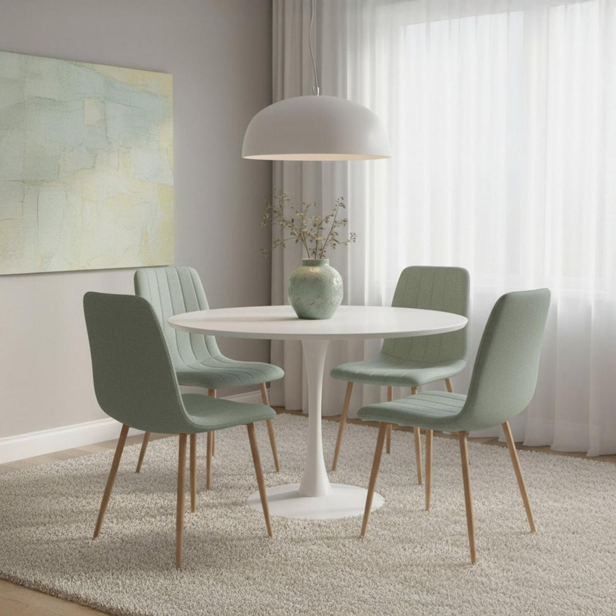 ESSZIMMERSTUHL Robbie Beige 44 cm x 89 cm - Beige, Textil (44/89/56cm) - Klast Home