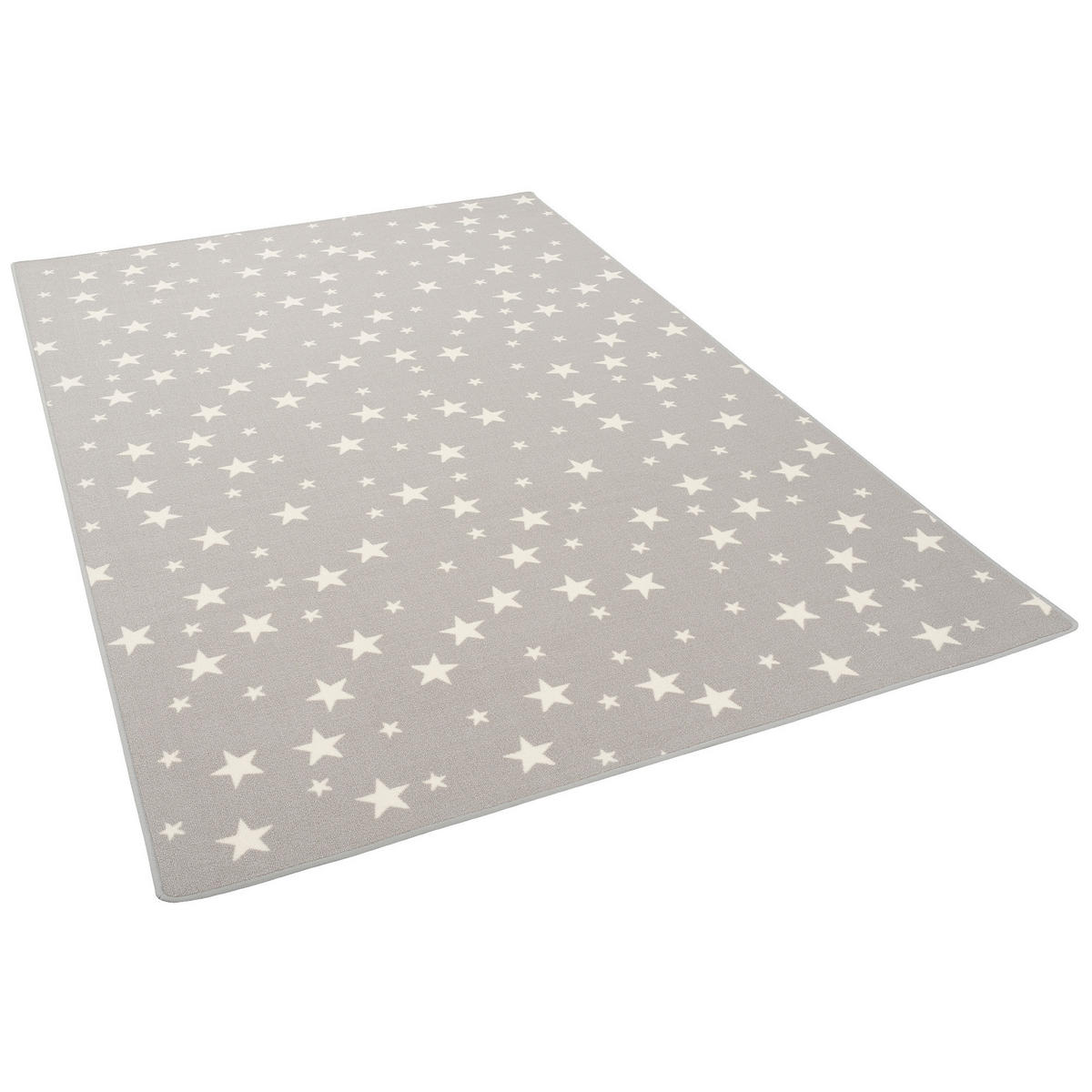 KINDER SPIEL TEPPICH STERNE - Grau, Textil (100/300cm) - Snapstyle