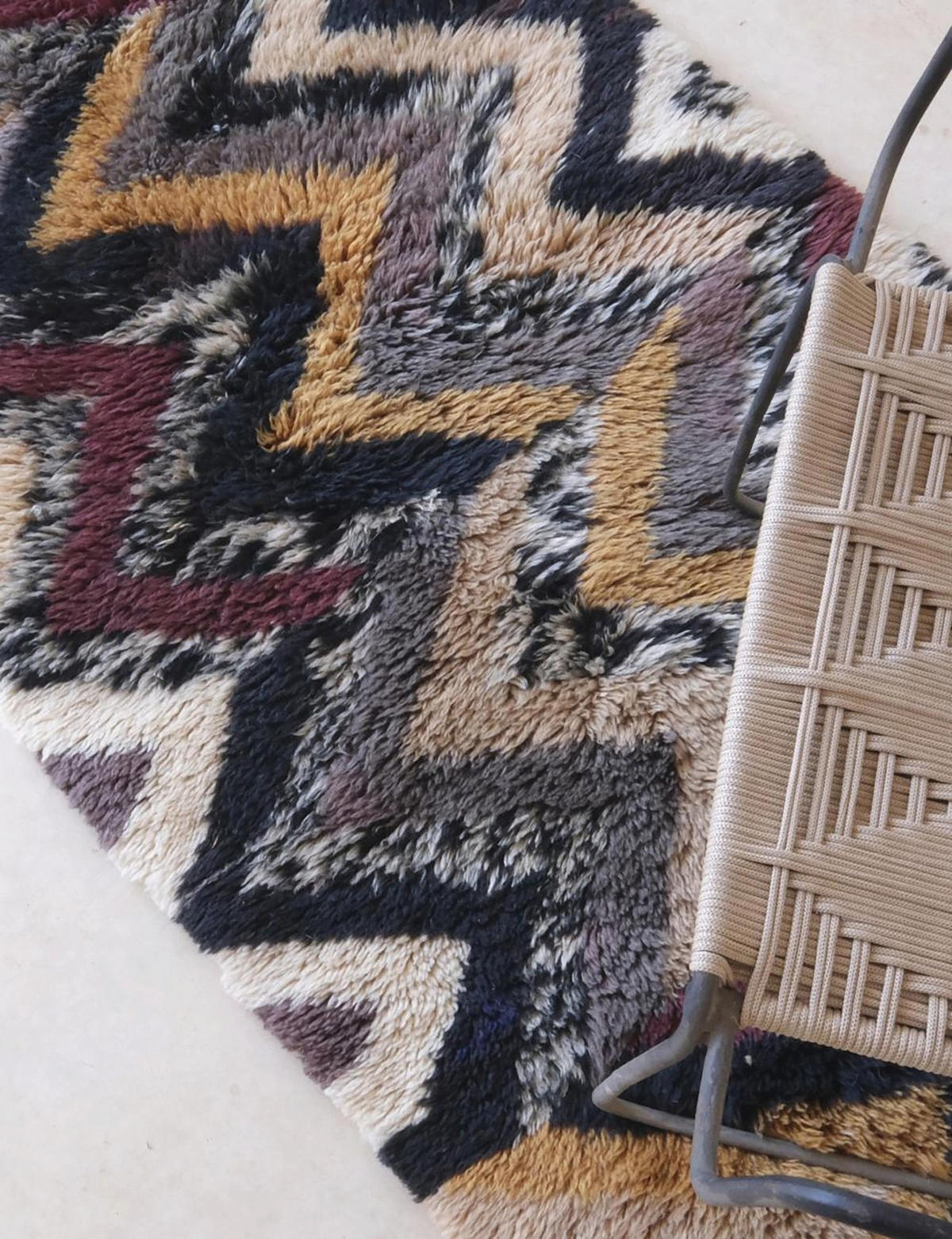 BERBERTEPPICH aus reiner Wolle 81x 312 cm - Multicolor, Naturmaterialien (81/312cm) - AFK Living