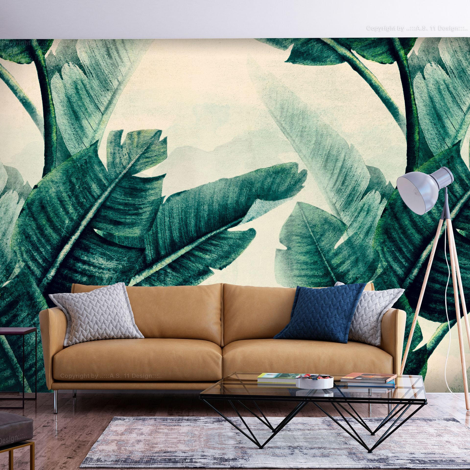 VLIESTAPETE Grün 250/175 cm - Grau/Grün, Textil (250/1cm) - KUNSTLOFT