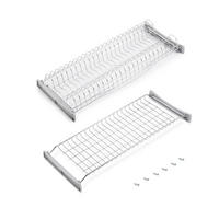 ABTROPFGESTELL Suprastar für hohe Module, 700, Stahl, Verchromt - Chromfarben, Metall (27.2/10/67cm) - EMUCA