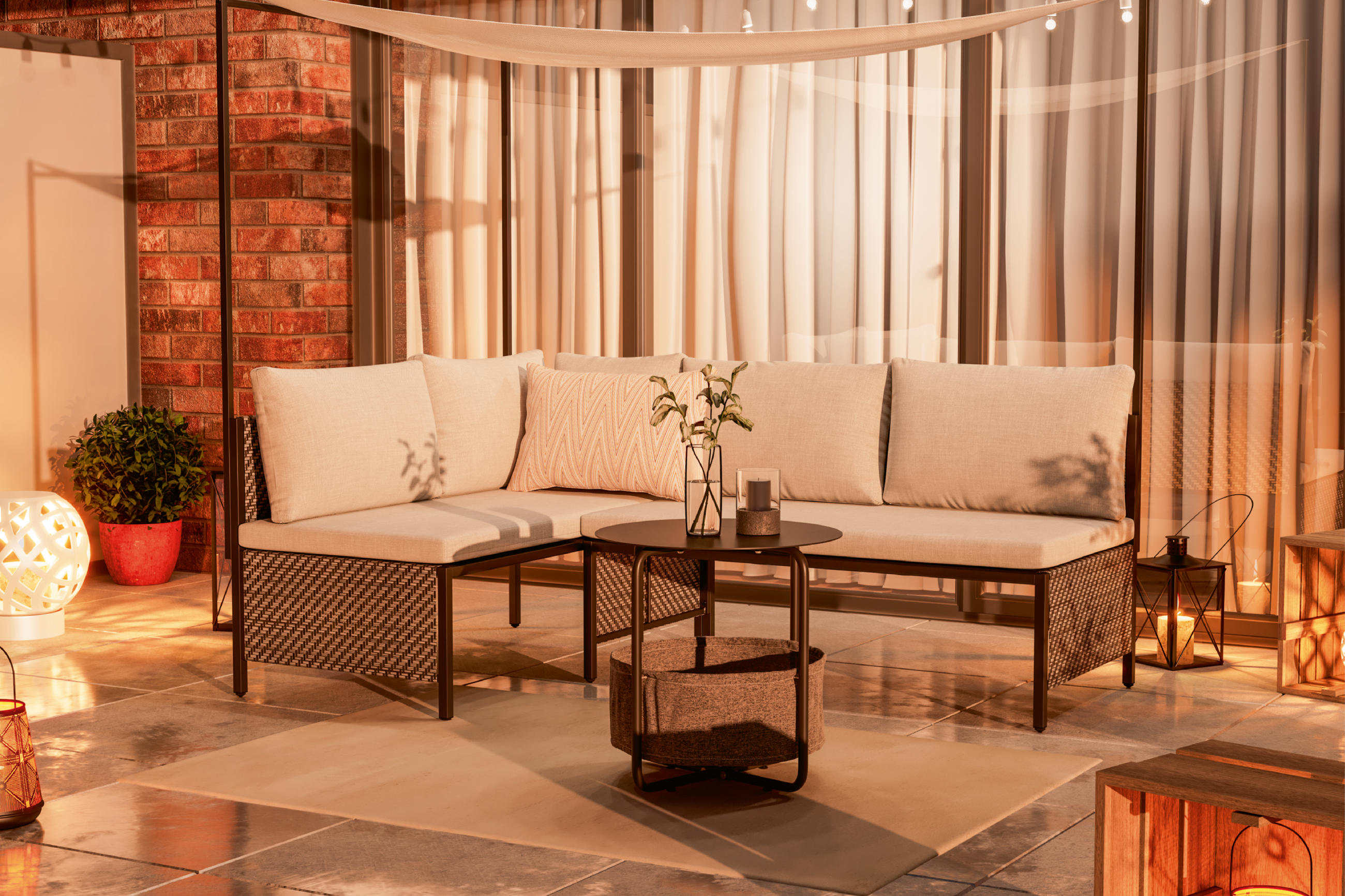 Dekorative Outdoordeko