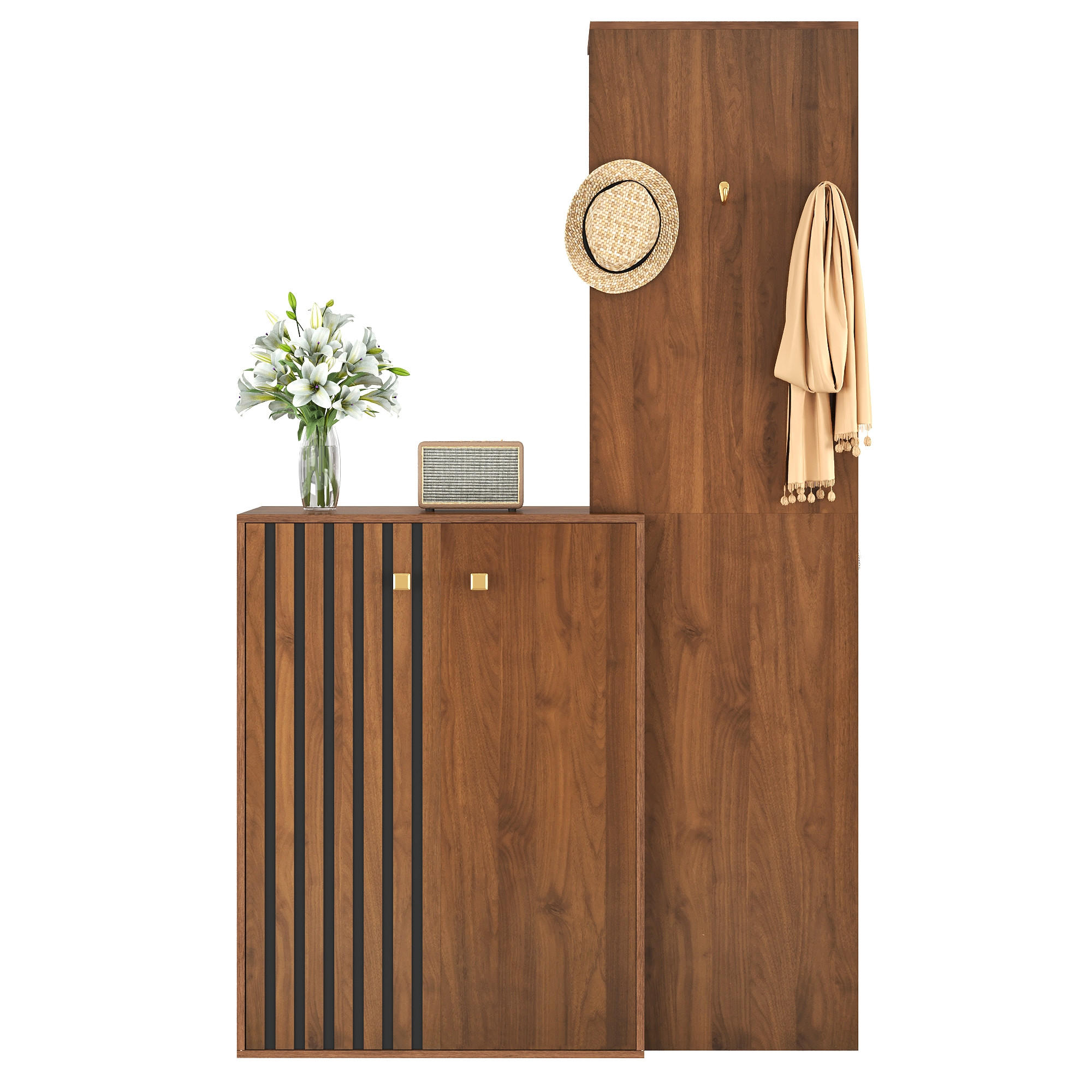 SET CUIER HOL modern cu bara umerase
