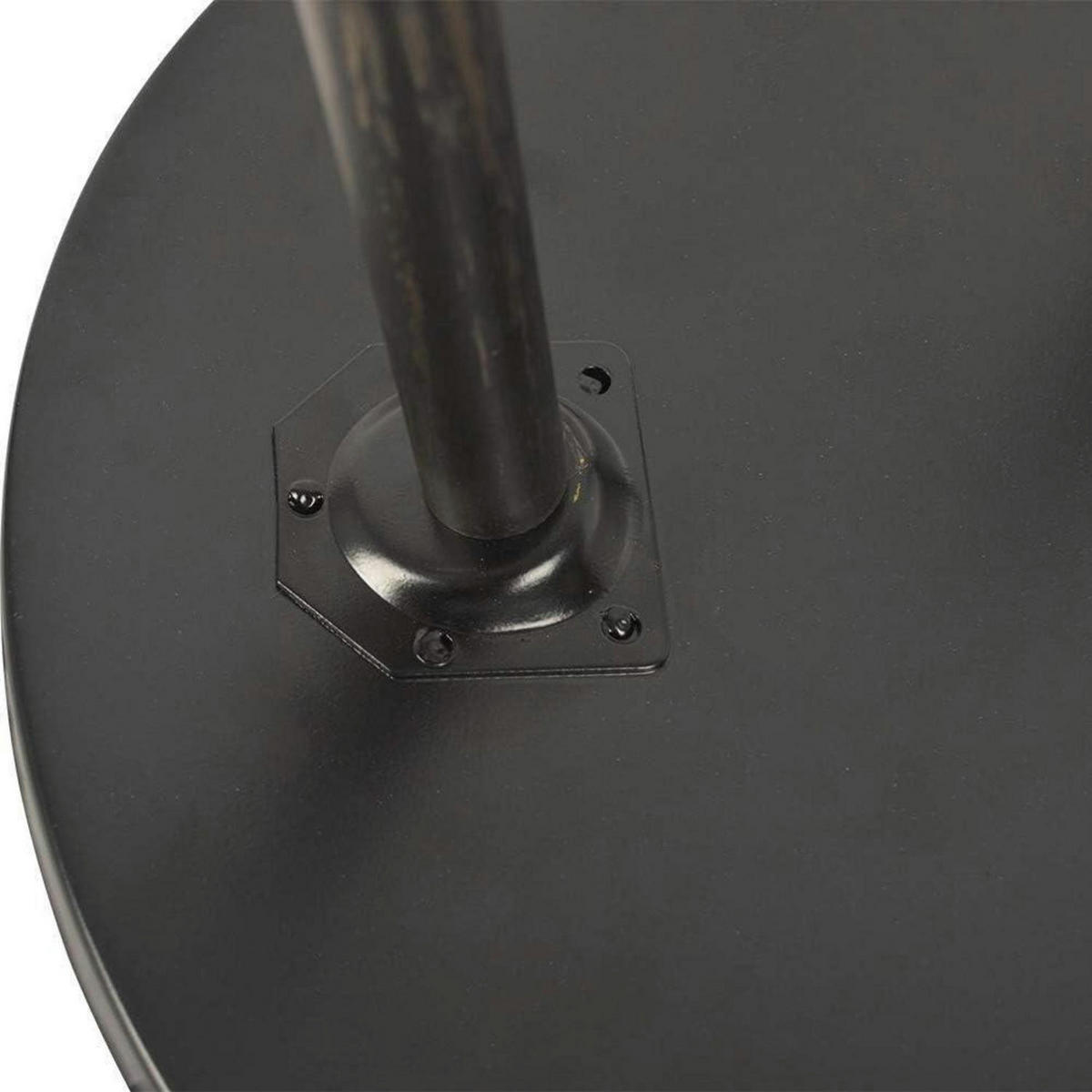 BEISTELLTISCH Metall Schwarz/Gold 45 cm - Braun, Metall (42/42/45cm)