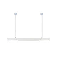 LED-HÄNGELEUCHTE Lichtjorn 7.5/3.3/106.5 cm - Weiß, Metall (106.5/7.5/3.3cm) - ZMH