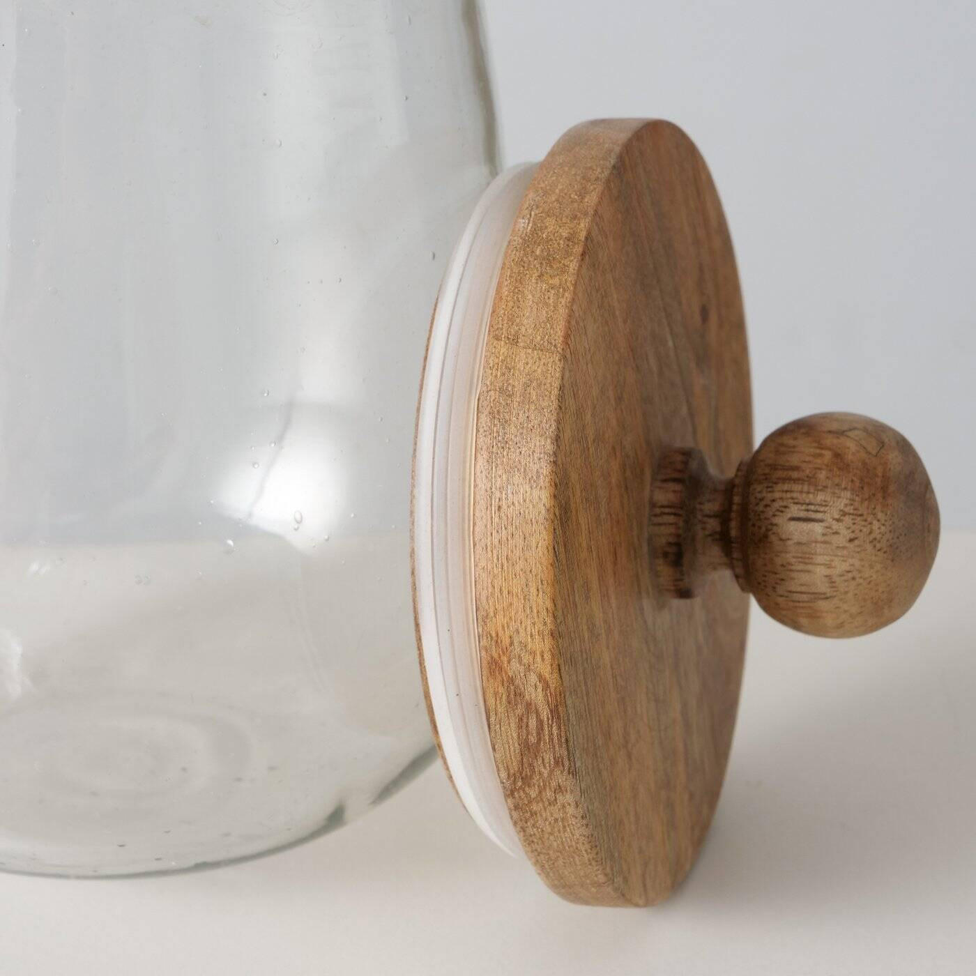 Thumbnail - Boltze Home Glas, Transparent, Glas, 12x17x12 cm, Küchenzubehör, Vorratsbehälter, Vorratsgläser