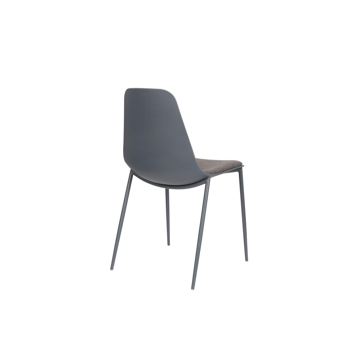 ESSZIMMERSTUHL Jeffrey Grau - 4 er Set - Grau, Kunststoff (49/88/48.5cm) - Housecraft Living
