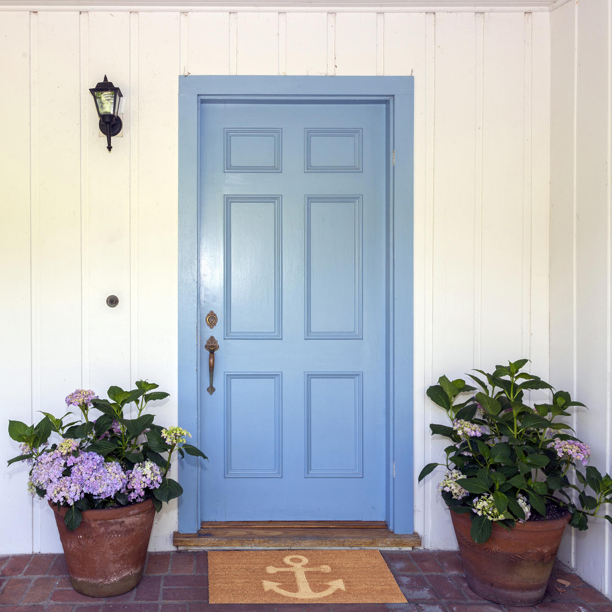 FUSSMATTE - Hellbraun, Kunststoff/Textil (60/40cm) - Relaxdays