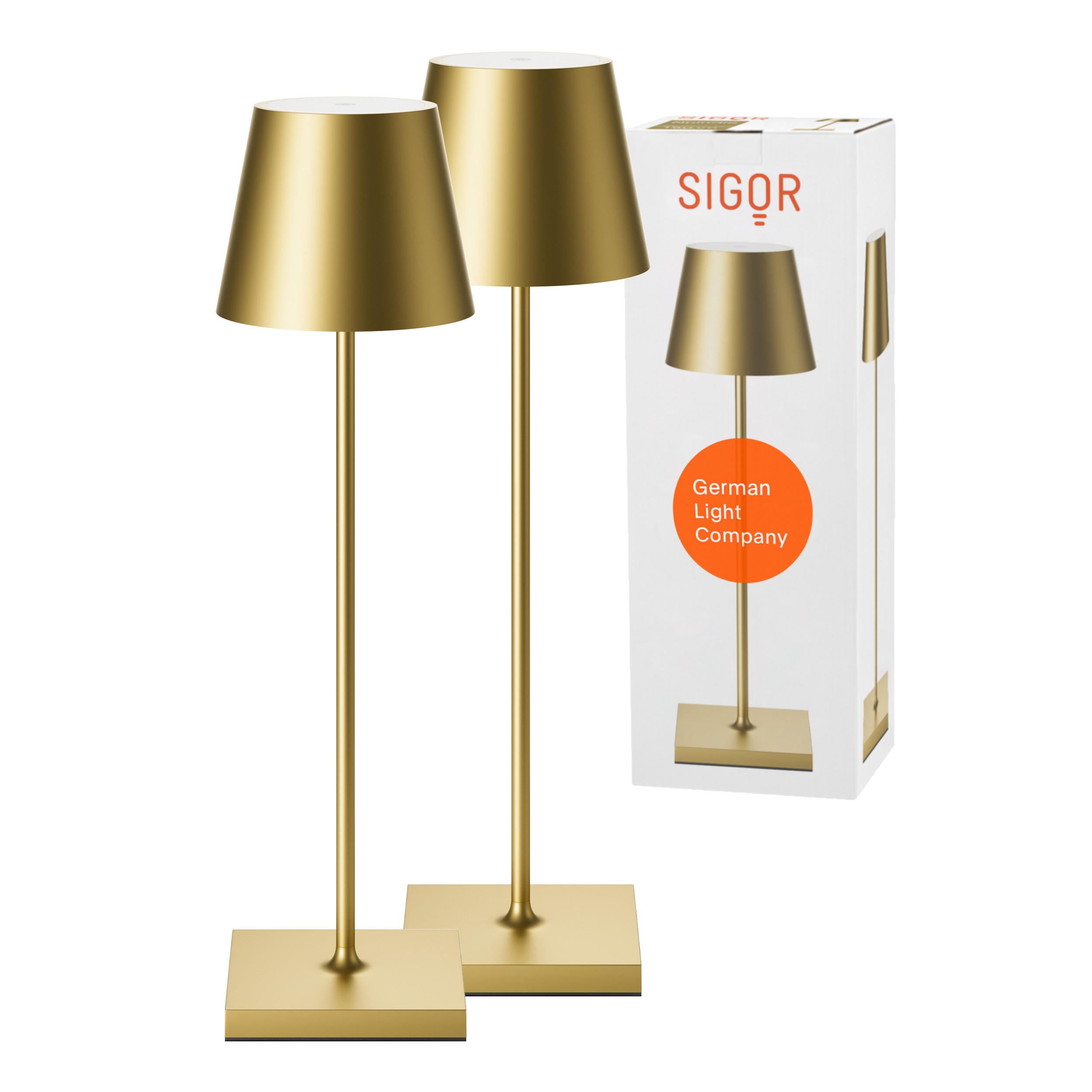 Sigor Led Gold 10x38x38 cm