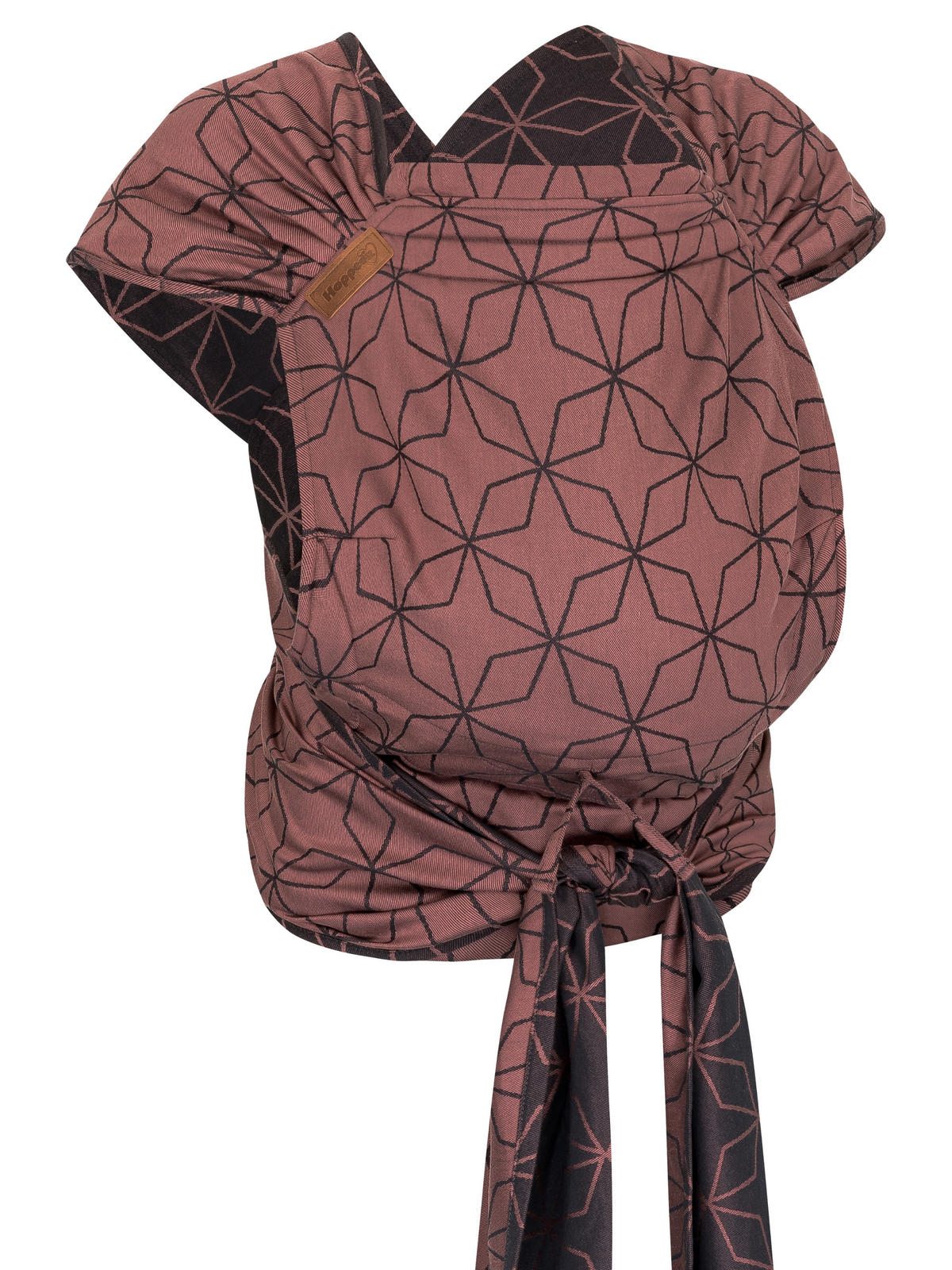 BABYTRAGE Hop-Tye Advanced - Rosa/Weiß, Textil (26.5/7.2/38.5cm) - Hoppediz