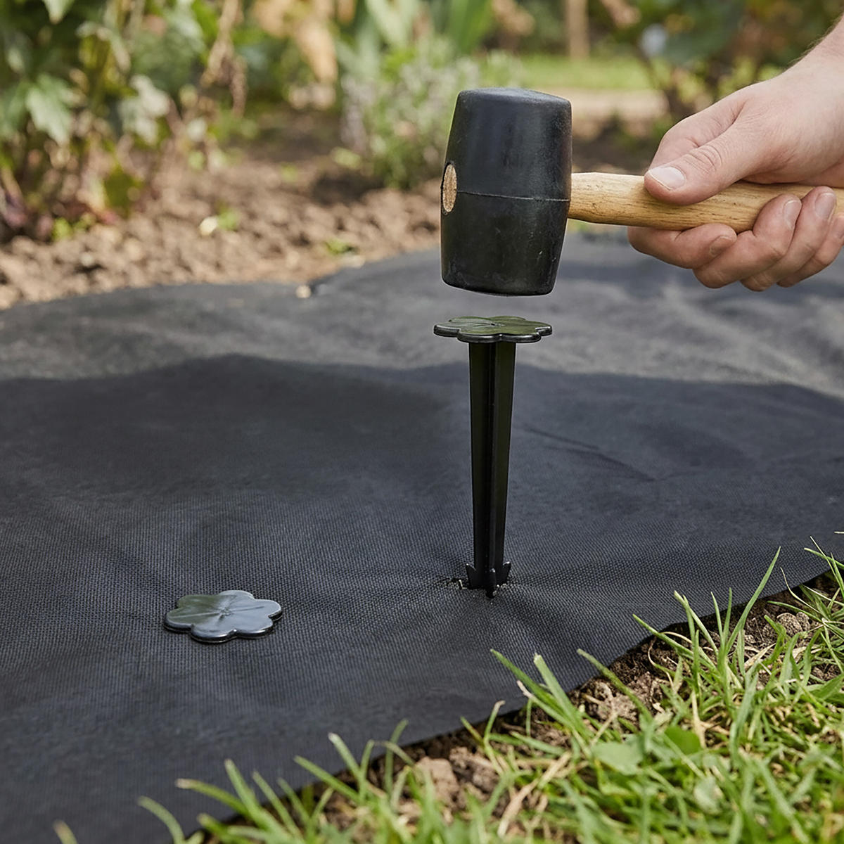 KOLÍK Černý 100dílná-sada plast 11,5 cm - černá, plast (2.8/11.5/2.8cm) - Relaxdays