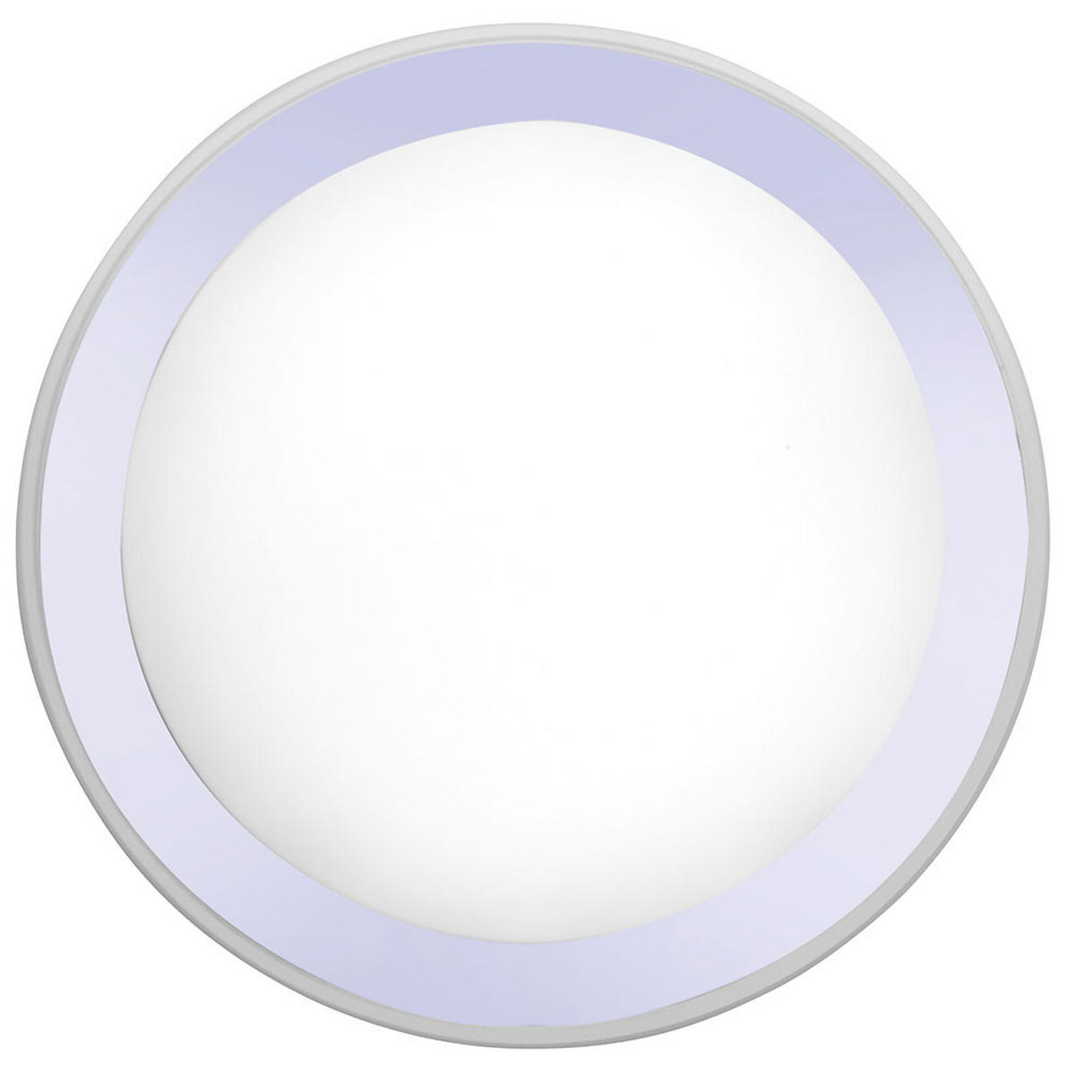 LED DECKENLEUCHTE LARS Weiß - Weiß, Metall (45/45/10cm)