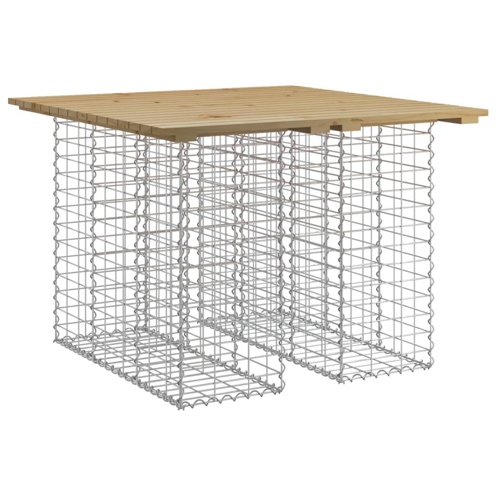 furnicato Gartenbank Kiefer 100x72x102 cm