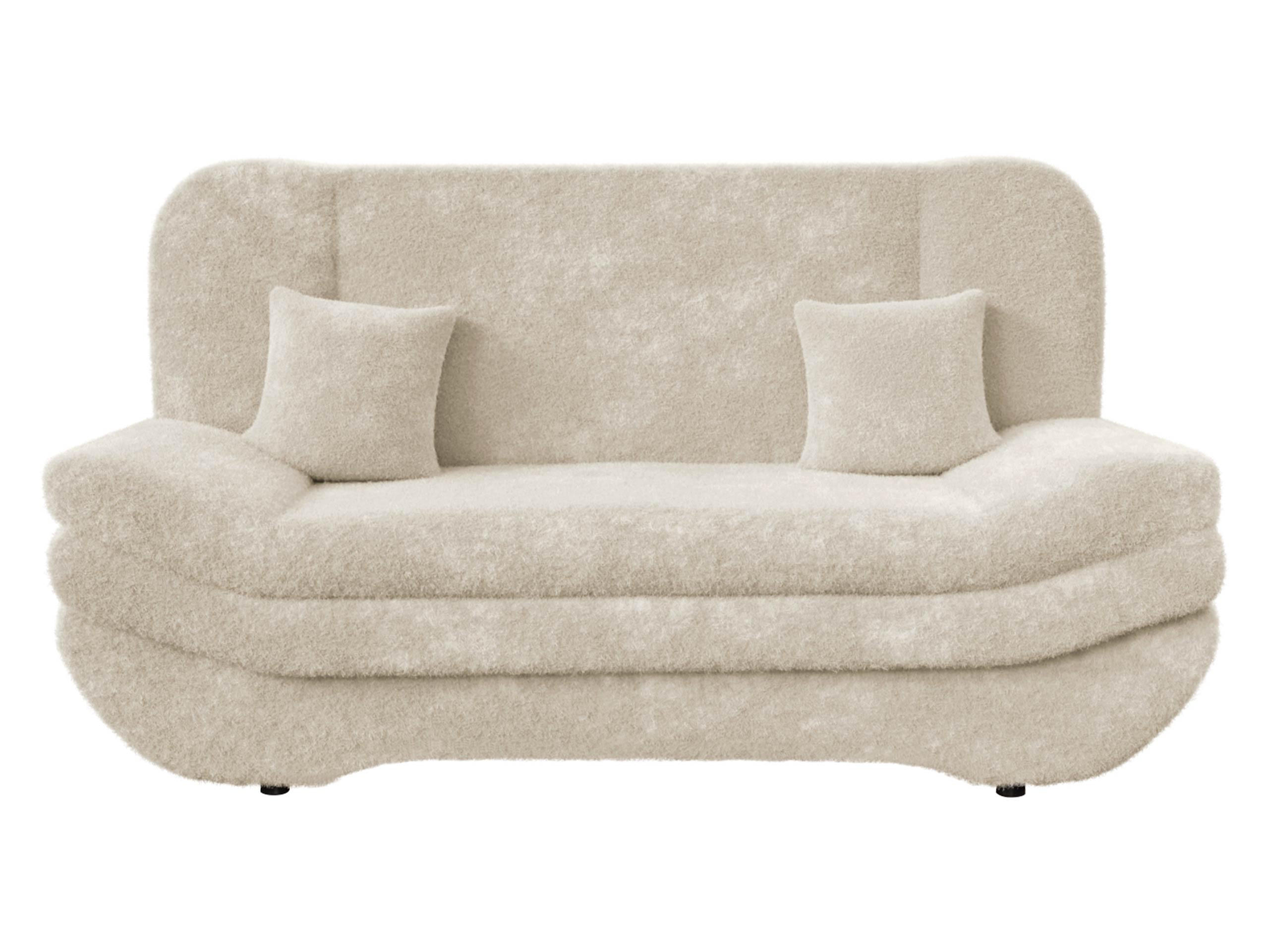 SCHLAFSOFA Weronika - Schwarz/Naturfarben, Holz/Kunststoff (200/95/90cm) - MIRJAN24